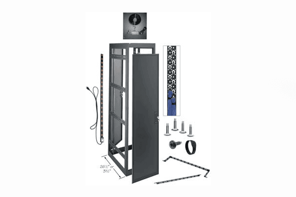 Middle Atlantic MRK-4426-AV 44SP AV Configured Gangable Rack with 26" Depth - Creation Networks