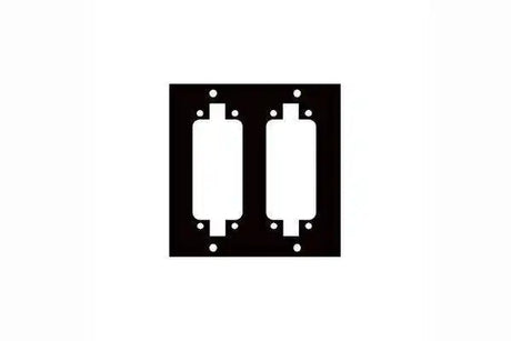 Middle Atlantic Two DL Cannon Punchout Panel - 2DL96 Racks Middle Atlantic