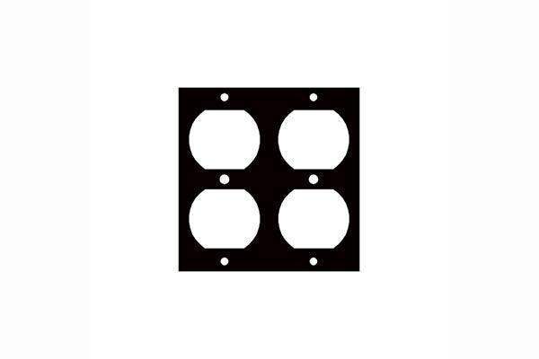 Middle Atlantic UCP Module with/without Duplex Punchout - Creation Networks