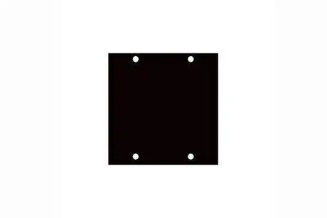 Middle Atlantic UCPB1 SINGLE UCP BLANK PNL Racks Middle Atlantic