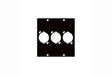 Middle Atlantic UNIV3 FEMALE XLR(3)PORT UCP PNL - Creation Networks