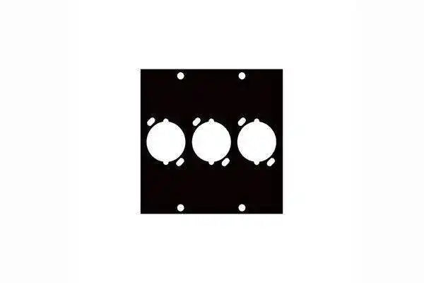 Middle Atlantic UNIV3 FEMALE XLR(3)PORT UCP PNL - Creation Networks