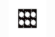 Middle Atlantic UNIV6 FEMALE XLR(6)PORT UCP PNL - Creation Networks