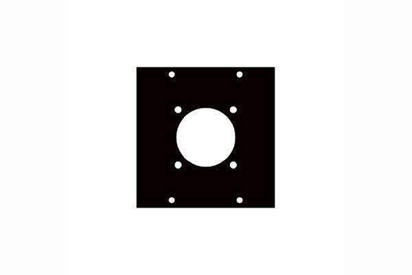 Middle Atlantic Whirlwind 61 Pin Punchout Panel - 1W2 - Creation Networks