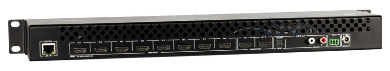 AV Pro Edge AC-MX82-AUHD-RM 18Gbps True 4K60 4:4:4, 8x2 Matrix & Auto Switch/AVR Bypass - Creation Networks