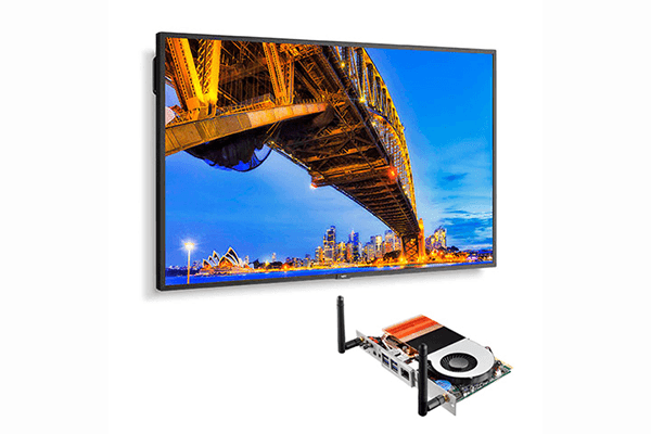 NEC 43" Ultra High Definition Professional Display with Integrated ATSC/NTSC Tuner - ME431-AVT3 - Creation Networks