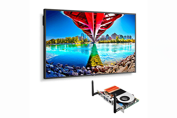 NEC 55" Ultra High Definition Commercial Display with Built-In Intel PC - ME551-PC5 - Creation Networks