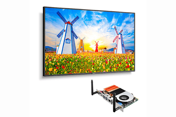 NEC 65" Ultra High Definition Professional Display with Built-In Intel PC - M651-PC5 - Creation Networks