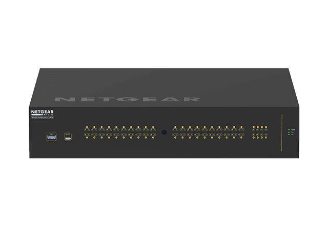 Netgear AV Line M4250-40G8XF-PoE++ (GSM4248UX) 40x1G PoE++ 2,880W and 8xSFP+ Managed Switch - GSM4248UX-100NAS - Creation Networks
