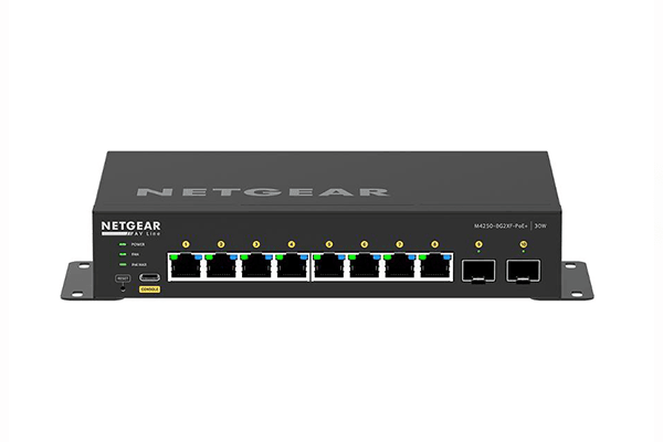 Netgear AV Line M4250-8G2XF-PoE+ (GSM4210PX) 8x1G PoE+ 220W - Creation Networks