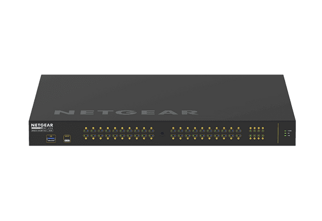 Netgear GSM4248P-100NAS Managed Ethernet Switch w- 48 Ports (40 x 10-100-1000BASE-T RJ45 and 8 x 1000BASE-X SFP) - Creation Networks