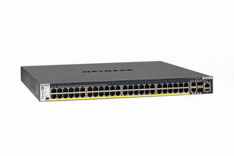 Netgear M4300-52G-POE+ AV Line Managed Switch with 550W POE - GSM4352PA-100NES - Creation Networks