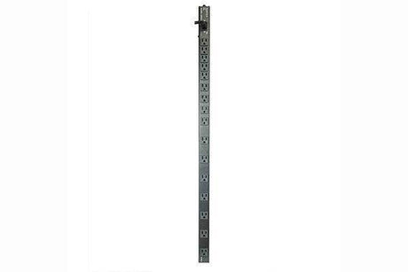 Panamax 16 outlet power strip designed to be mounted to a vertical section of an equipment rack - VT-EXT16 - Creation Networks
