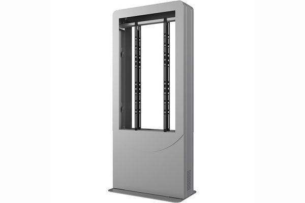 Peerless-AV 43" Curve Totem/Portrait Back-to-Back Kiosk - KIPC2543B-3 - Creation Networks