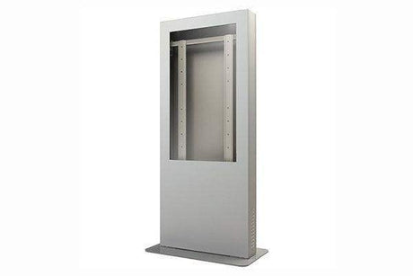 Peerless-AV 55" Floor Standing Portrait Kiosk in Slver - KIP555-S - Creation Networks