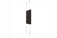 Peerless-AV Floor to Ceiling Cable Mount for 46"-65" Displays - Portrait - DSF265P - Creation Networks