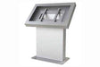 Peerless-AV KIL540-S 40" Floor Standing Landscape Kiosk (Silver) - Creation Networks