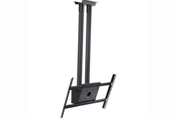 Peerless-AV Modular Dual-Pole Ceiling Mount w/1.5m (4.9') Black Extension Columns - MOD-FPS2KIT150-B - Creation Networks