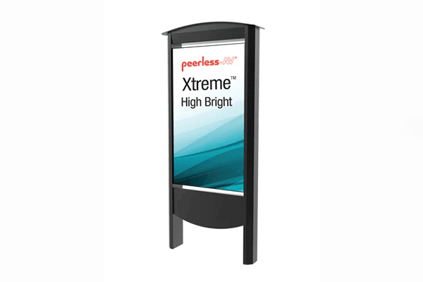 Peerless-AV Outdoor Smart City Kiosks with 49" XtremeTM High Bright Outdoor Display - Creation Networks
