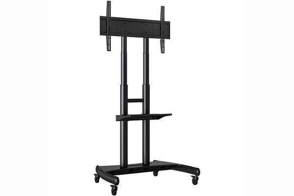 Peerless-AV PR560M Paramount Flat Panel cart for 55"-86" display with metal shelf - Creation Networks