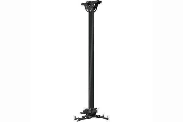 Peerless-AV PRGS-UNV Ceiling Mount w/1M (39") Black Pole - MOD-PRGSKIT100-B - Creation Networks
