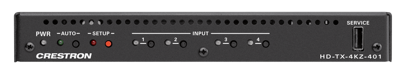 Crestron HD-TX-4KZ-401  DM Lite® 4K60 4:4:4 Transmitter and 4x1 Auto-Switcher for HDMI® Signal Extension over CATx Cable