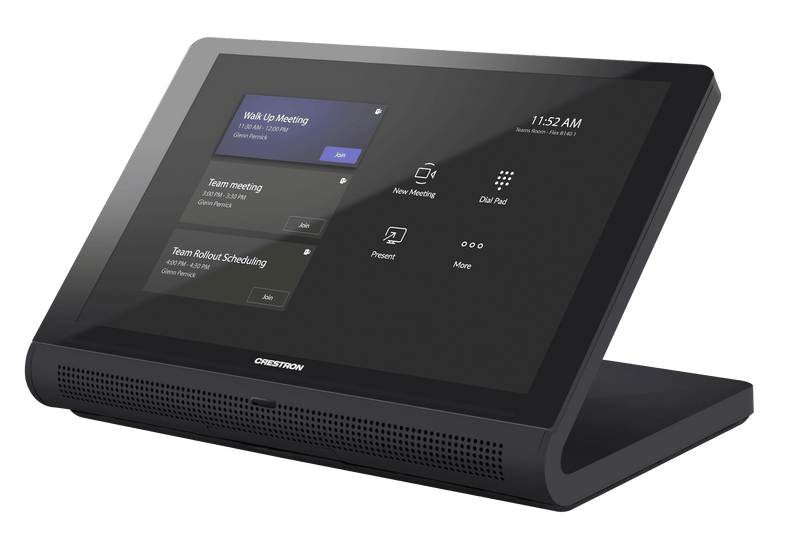 Crestron TS-770-B-S  7 in. Tabletop Touch Screen, Black Smooth - Creation Networks