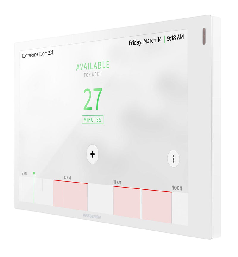 Crestron TSS-770-W-S 7 in. Room Scheduling Touch Screen (White, Smooth) - Creation Networks
