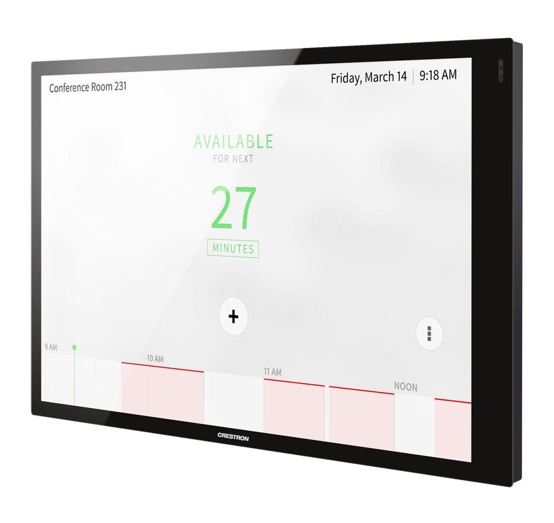 Crestron TSW-1070-GV-B-S 10.1 in. Wall Mount Touch Screen - Government Version (Black, Smooth) - Creation Networks