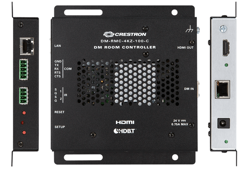Crestron DM-RMC-4KZ-100-C DigitalMedia 8G+® 4K60 4:4:4 HDR Receiver &amp; Room Controller 100 - Creation Networks