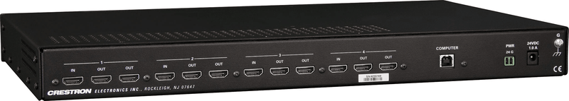 Crestron HD-DA-2-QUAD  Quad 1-to-2 HDMI® Distribution Amplifier
