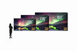 Planar 164" 1920x1080 Diagonal Video Wall, S6F controller, wall mount, cables - 998-2625-00 - Creation Networks