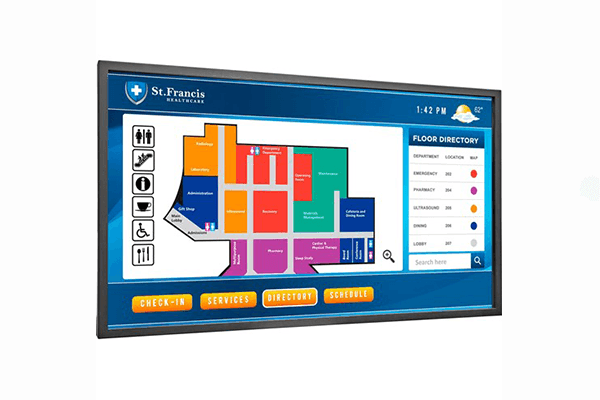 Planar- 997-9251-01 EP5824K-T 58" 3840x2160 4K Interactive LCD Display 24/7 - Creation Networks