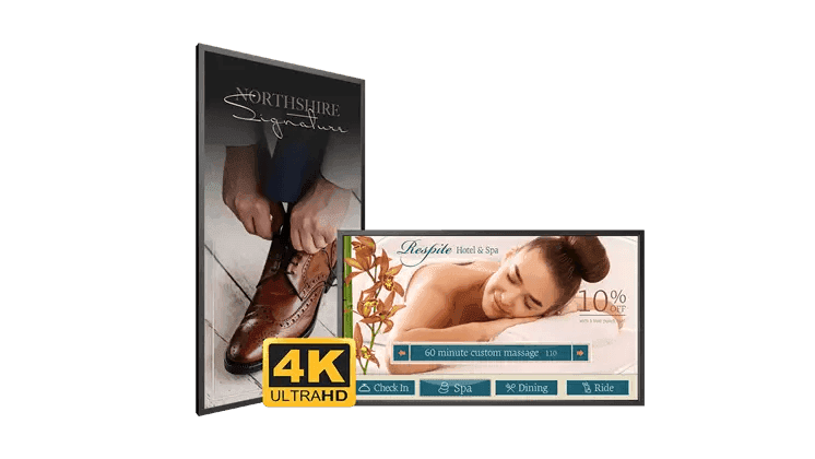 Planar Systems PS Series 65" Class 4K UHD Digital Signage Smart LED Display - 998-1247-00 - Creation Networks