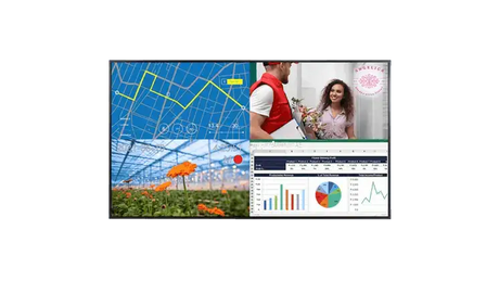 Planar URP75-ERO-T UltraRes P Series - 75" LED-backlit LCD display - 4K - for digital signage / interactive communication - TAA Compliant - 998-2654-01 - Creation Networks