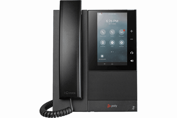 Poly CCX 500 Business Media Phone. Microsoft Teams/SFB. PoE only. Ships without power supply - Creation Networks