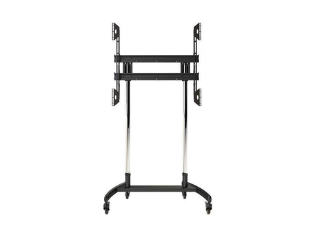 Premier Mounts LFC-L Large Format Mobile Cart for Flat-Panels (Chrome Poles) - Creation Networks