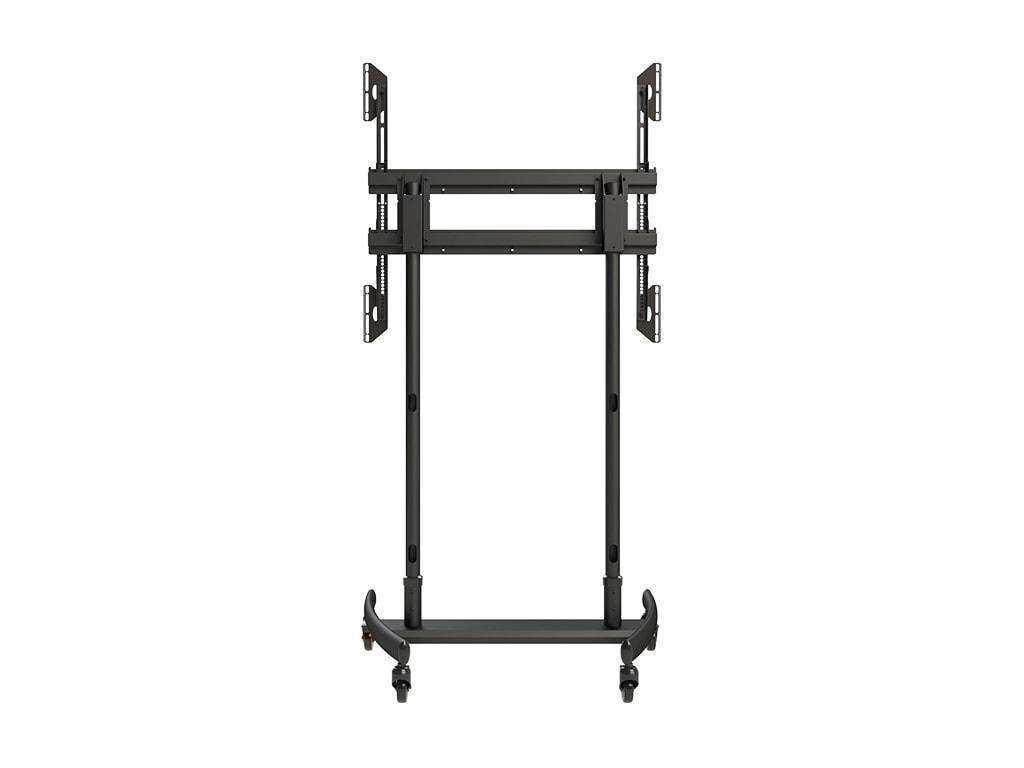 Premier Mounts LFC-LB Large Format Mobile Cart for Flat-Panels (Black Poles) - Creation Networks