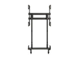 Premier Mounts LFC-LB Large Format Mobile Cart for Flat-Panels (Black Poles) - Creation Networks