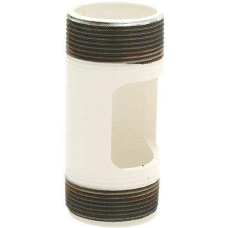 Premier Mounts PWH-6W 6" Pipe w/Cable Routing Outlet (White) - Creation Networks