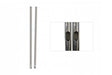 Premier Mounts T72 72" Chrome Replacement Poles Work With Dual Pole Carts and Stands - Creation Networks