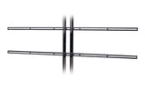 Premier Mounts UFA-XL Universal Fixed Dual-Pole Mount for Multiple Flat-Panel Display up to 160lbs - Creation Networks