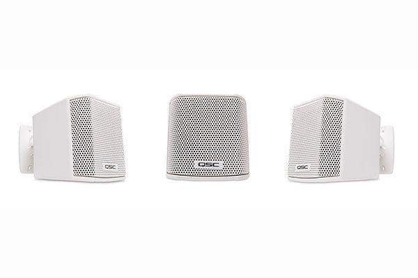 QSC 2.75" AcousticDesign Satellite Surface Loudspeaker (White, Pari) - AD-S.SAT-WH - Creation Networks