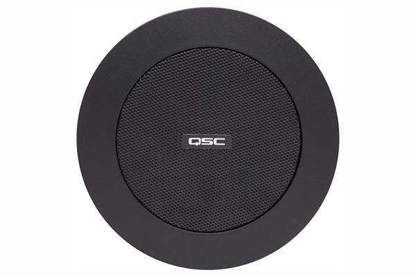 QSC 2.75" Small-Format Passive Ceiling Satellite Loudspeakers (Black, Pair) - AD-C.SAT-BK - Creation Networks