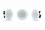 QSC 2.75" Small-Format Passive Ceiling Satellite Loudspeakers (White, Pair) - AD-C.SAT-WH - Creation Networks