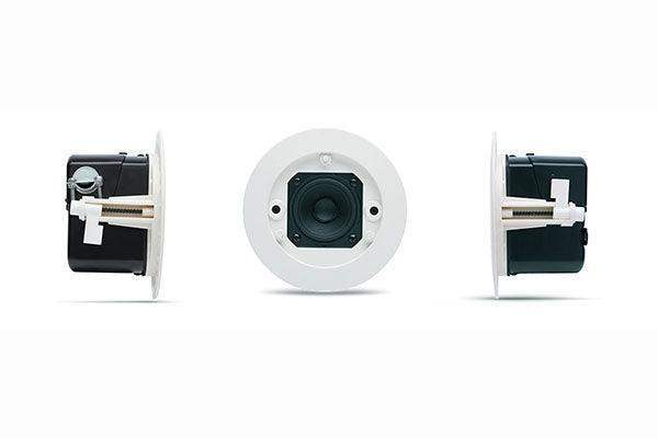 QSC 2.75" Small-Format Passive Ceiling Satellite Loudspeakers (White, Pair) - AD-C.SAT-WH - Creation Networks