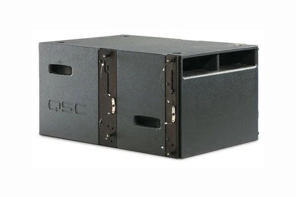 QSC 2x12” Compact Line Array Subwoofer (Black) - WL212-sw-BK - Creation Networks