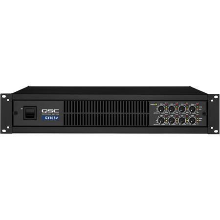 QSC 8-channel Professional Power Amplifier, 130W - CX168 - Creation Networks