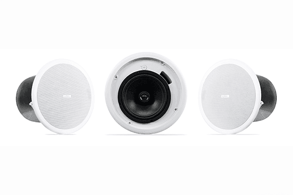 QSC Acoustic Coverage Series 8" 2-Way 80W Ceiling Loudspeaker (Pair, White) - AC-C8T - Creation Networks