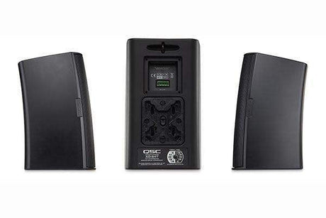 QSC Acoustic Design Series 4.5" 2-Way 50W Surface-Mount Loudspeaker (Pair, Black) - AD-S4T-BK - Creation Networks